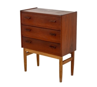 Mills-Denmark Danish Modern Walnut End Table