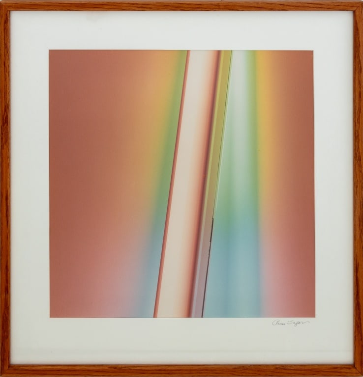 Anne Sager Striped Abstraction Chromogenic Print (1 of 5)