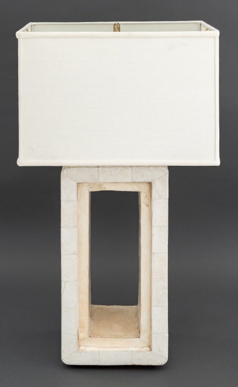 R & Y Augousti Snakeskin Table Lamp (1 of 6)