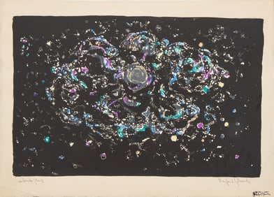 Manfred Schwartz "Celestial" Lithograph