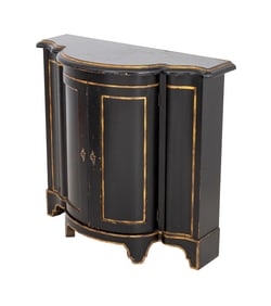 French Directoire Style Ebonized Cabinet