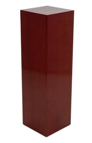 Modern Hardwood Pedestal Stand