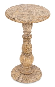 Shell Fossil Hardstone Side Table