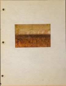 Maurice Sievan Untitled Watercolor on Paper, 1970