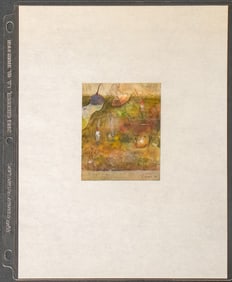 Maurice Sievan Untitled Mixed Media, 1970