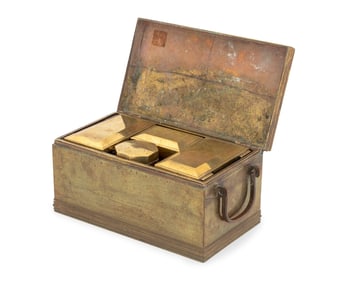 Southeast Asian Brass Betel Nut Box