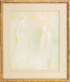 Leonor Fini Two Graces Lithograph in Colors