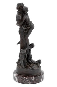 After Claude Clodion Figural Bronze Sculpture