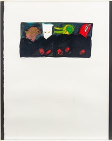 Edith Isaac Rose Four Figures Offset Lithograph