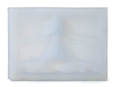 Frank Lloyd Wright Opalescent Art Glass Tile