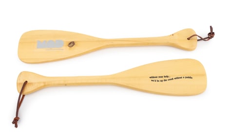 Museum of Arts and Design Wood Paddles, 2