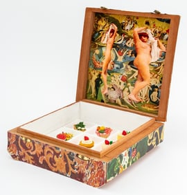 Anne Sager "The Garden of Choices" Polymer Clay