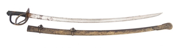 U.S. Civil War Era Cavalry Sword, ca. 1865