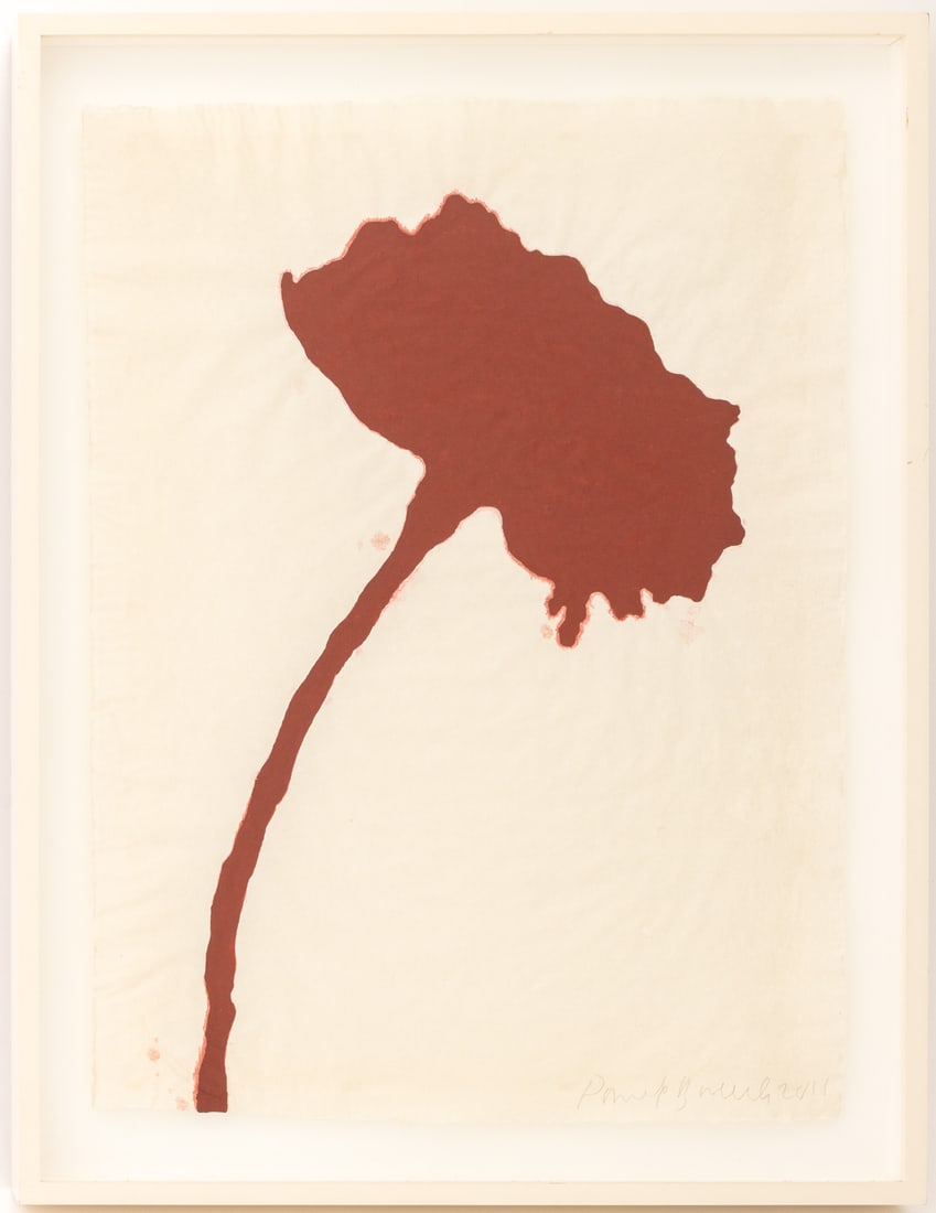 Donald Baechler "Untitled (from Flower Quad A)"