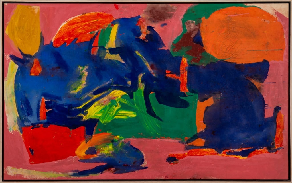 Contemporary School Abstract Mixed Media on Canvas (1 of 6)