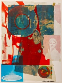 Robert Rauschenberg "Quarry Local One", 1968