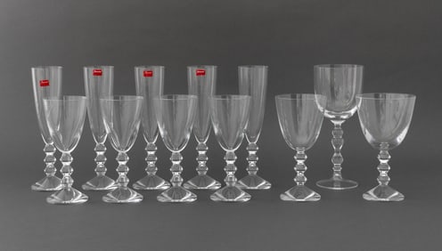 Baccarat "Vega" Crystal Glassware, 12 Pcs.