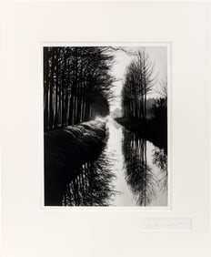 Brett Weston "Holland Canal" Gelatin Silver Print