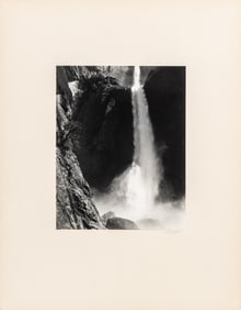 Ansel Adams "Yosemite Lower Falls" Silver Print