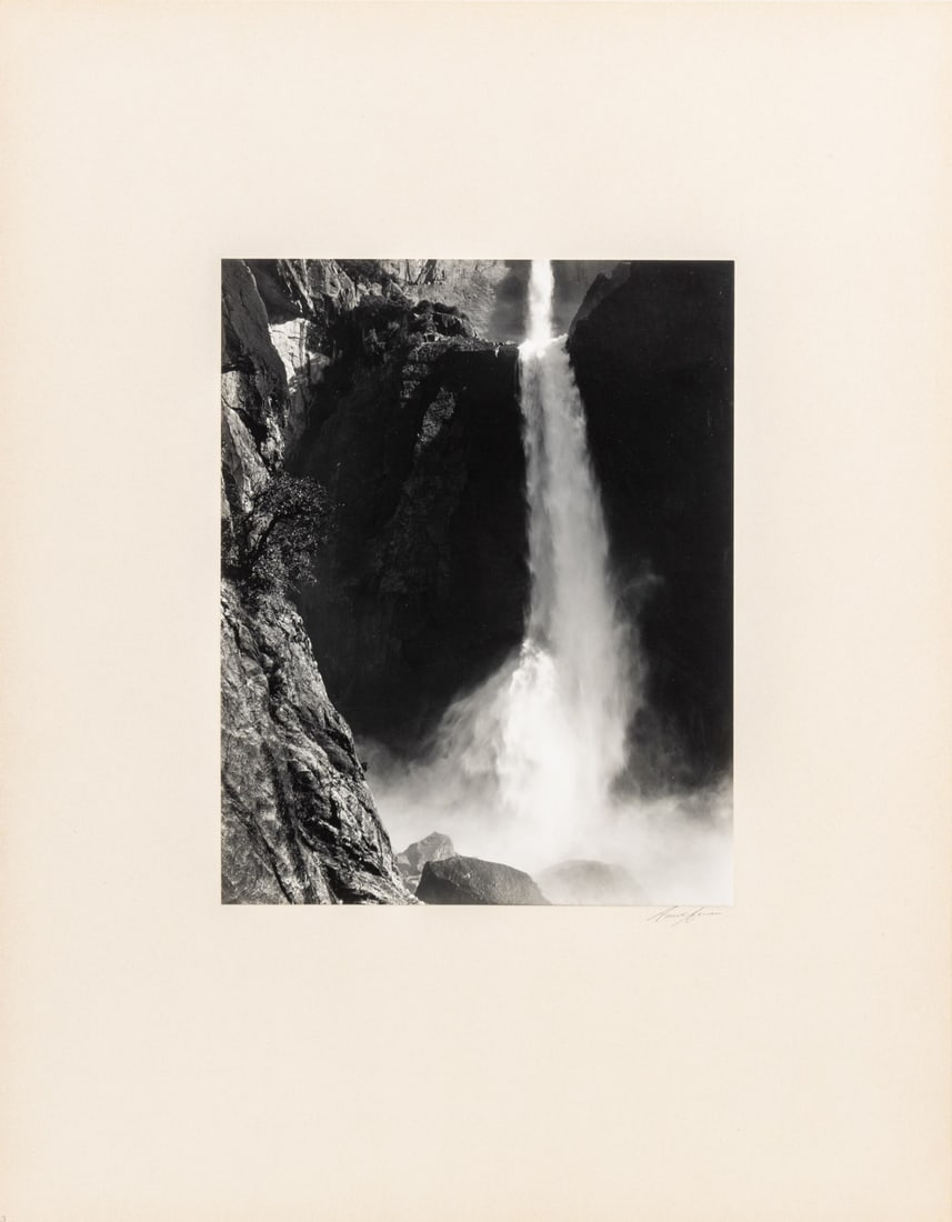 Ansel Adams "Yosemite Lower Falls" Silver Print (1 of 10)