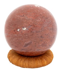 Grand Tour Style Red Jasper Sphere