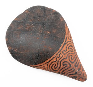 Taino Pre-Columbian Zoomorphic Carved Stone Celt