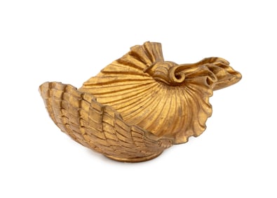 Italian Shell Form Giltwood Centerpiece