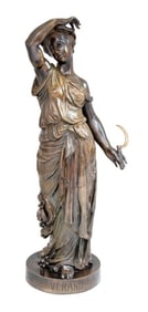 Etienne Stella "Verano" Patinated Bronze Sculpture