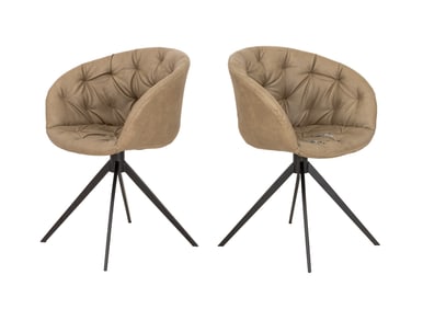 La Seggiola "Cabiria 4G" Chairs, Pair
