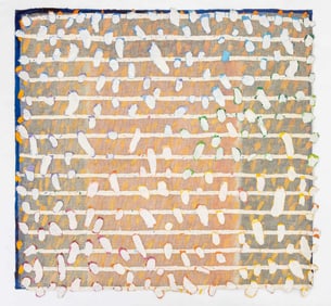 Elfi Schuselka Rainbow Mixed Media Sculpture