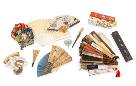 Collection of Vintage and Antique Fans