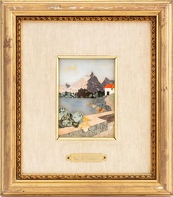 Florentine Pietra Dura Plaque