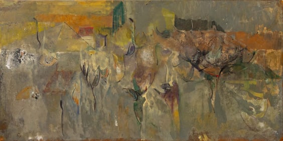 Artist Unknown "Stairway to Nirvana" Oil