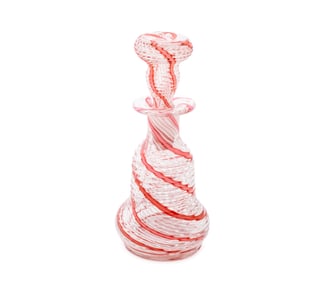 Clichy Latticino Art Glass Perfume Bottle