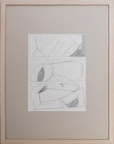 James Russell "Subway Drawing" Graphite on Paper