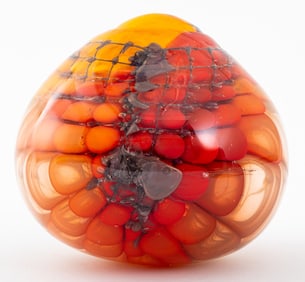 Jorg Zimmermann Studio Art Glass Sculpture
