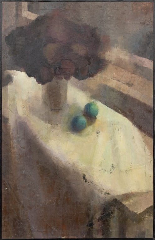 Susan Smith Still Life Scene Oil on Canvas, 1956 (1 of 8)