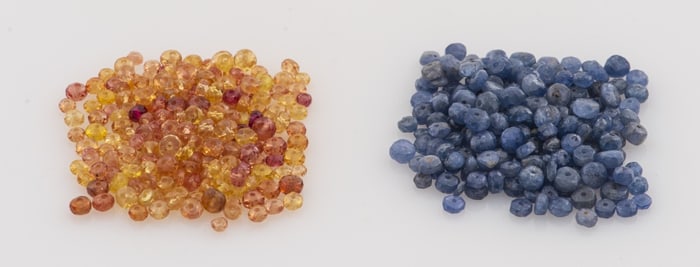 Loose Blue & Colored Sapphire Beads, 83.6 Cttw.