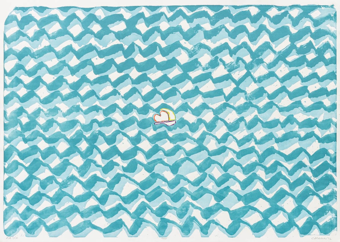 Domenick Capobianco "Trip" Lithograph, 1992 (1 of 7)