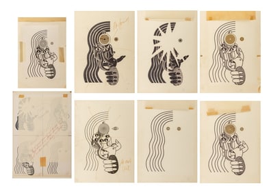 Domenick Capobianco Abstract Studies Ink, 8