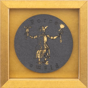 Lesley Dill "Force / Flame" Mixed Media, 2007