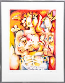 Alexandra Nechita "All For One..." Lithograph