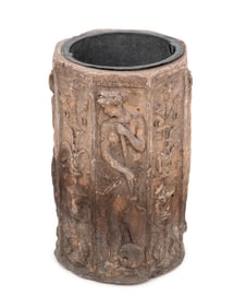 Neoclassical Style Figural Relief Jardiniere