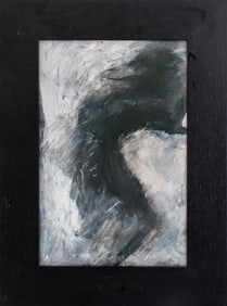 Christine Heller "The Person ..." Acrylic on Paper