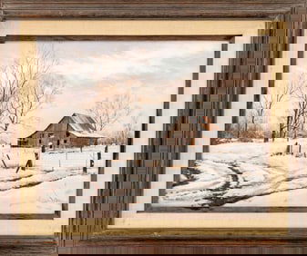 Barbara Conley "Near Gainsville" Acrylic on Canvas