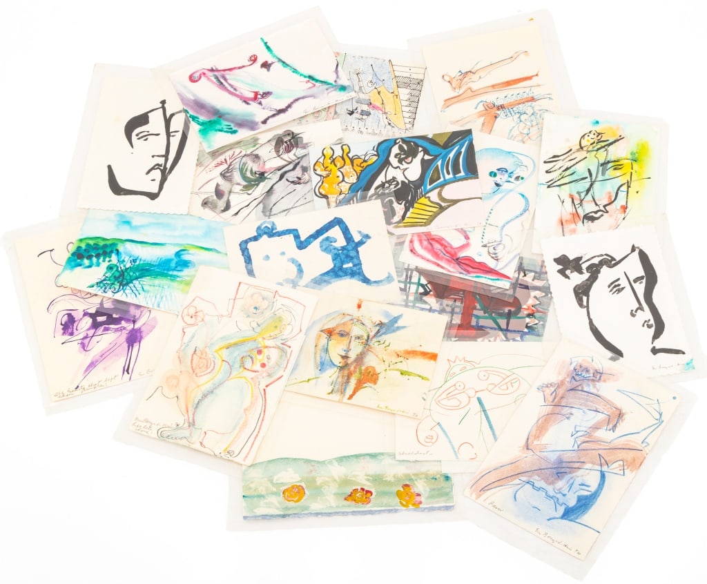 Eva Bouzard-Hui Surrealist Mixed Media, 18 (1 of 13)