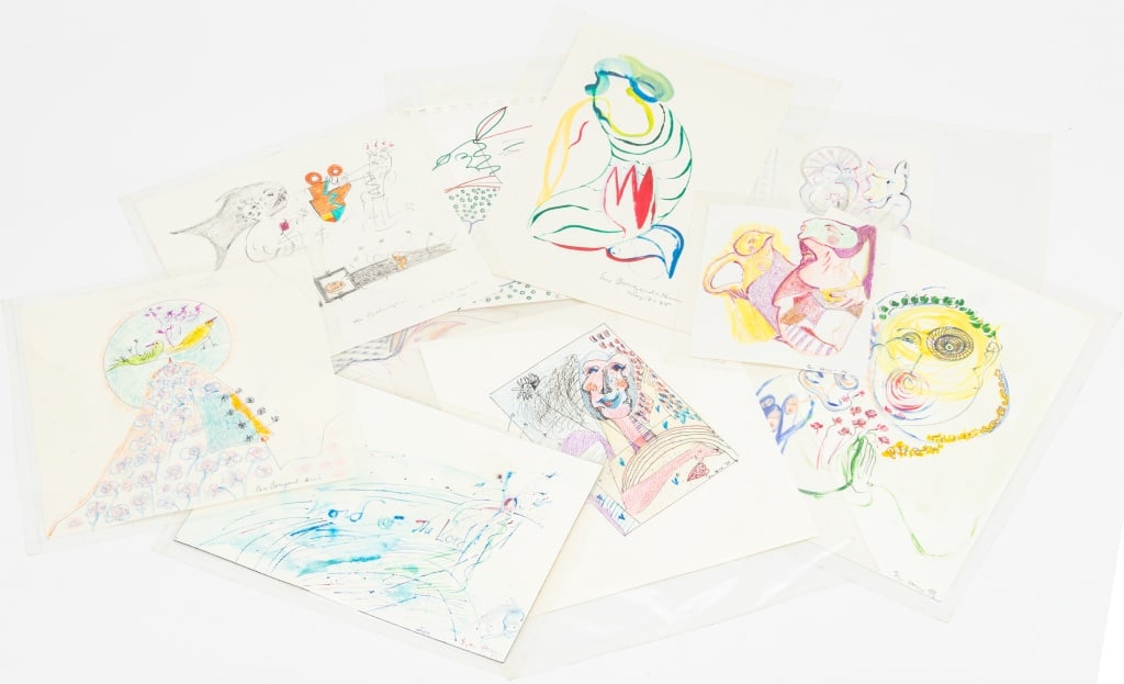 Eva Bouzard-Hui Surrealist Mixed Media, 10 (1 of 15)