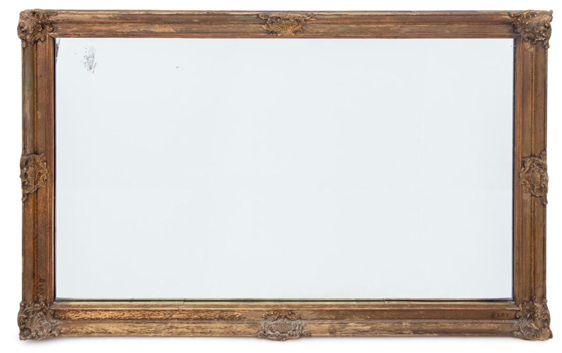 Italian Rococo Style Carved Wood Mirror (1 of 7)