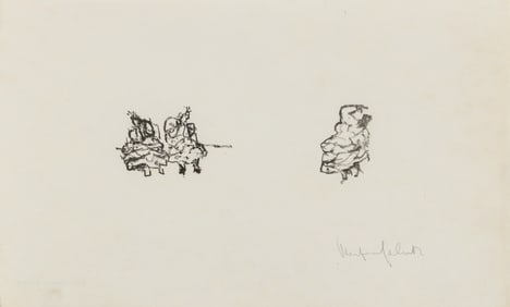 Manfred Schwartz The Flamenco Dancers Lithograph