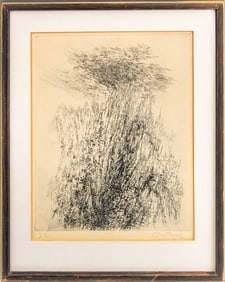 Gabor Peterdi "Yosemite" Etching, 1972